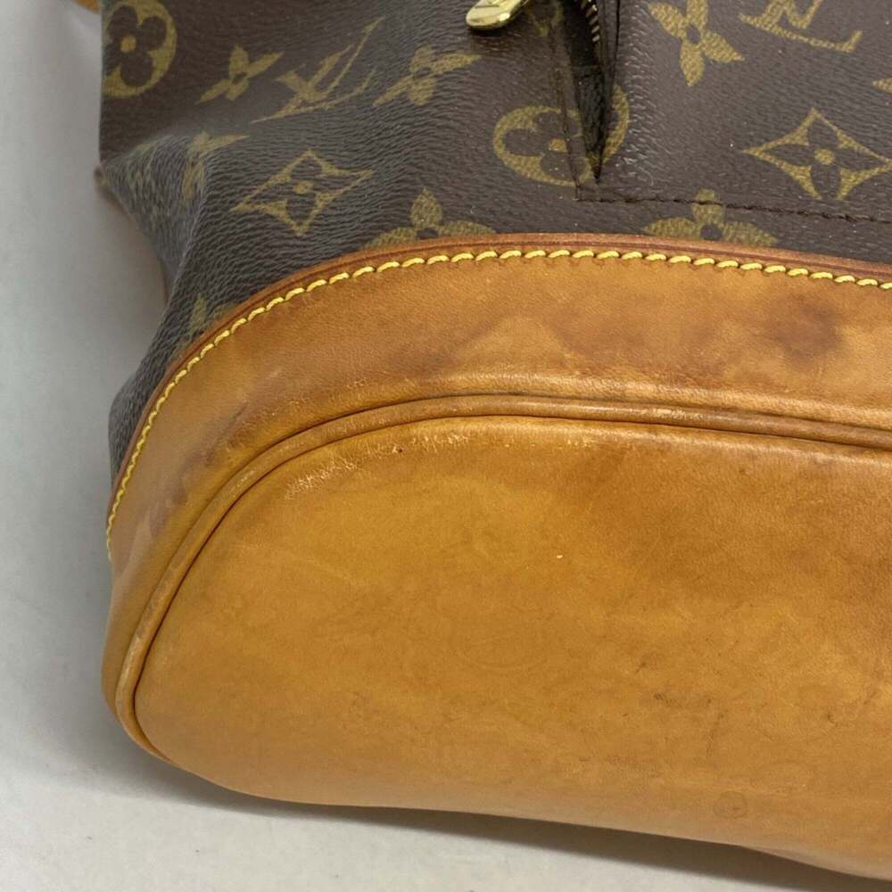 LOUIS VUITTON Brown Monogram Backpack - Picture 8 of 12